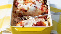 Baked beef and mushroom cannelloni