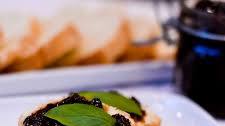 Balsamic Fig Jam and Vegan Whipped "Ricotta" Crostini