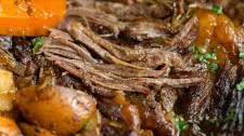 Balsamic Oven Braised Pot Roast