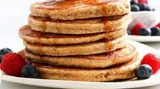 Banana Oatmeal Pancakes