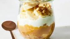 Banana–Peanut Butter Yogurt Parfait