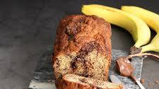 Bananenbrot mit Nutella