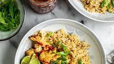 Bang Bang Tofu and Cauliflower Bowl
