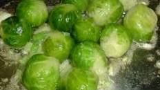 Basic Garlic Butter Brussels Sprouts