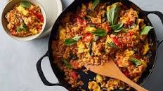 Basil and Tomato Fried Rice