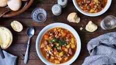 Beef & Barley Vegetable Soup