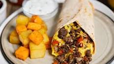Beef Breakfast Burritos