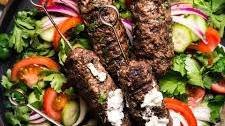 Beef Kofta Kebabs with Tzatziki