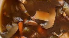 Beef, Mushroom, & Barley Soup