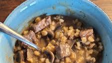 Beef Mushroom Barley Soup