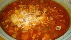Beef Orzo Soup