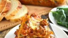 Beef, Spinach, & Mushroom Lasagna