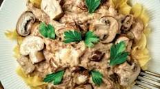 Beef Stroganoff