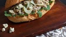 Beef Stroganoff Sandwiches with Pickled Fennel and Blue Cheese