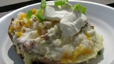Beef Stuffed Potatoes