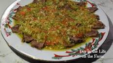 Beef Tongue Vinaigrette