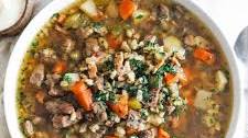 Beef and Barley Soup Recipe