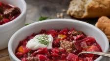 Beef and Beet Borscht