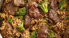 Beef and Broccoli Ramen
