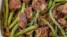 Beef and Green Bean Stir Fry