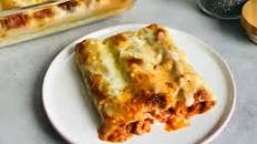 Beef and Mushroom Cannelloni
