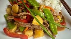 Beef and Pineapple Stir Fry