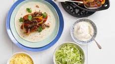 Beef fajitas