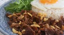 Beef, fried rice and egg (tapsilog)