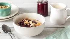 Berry rice pudding