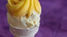 Best Homemade Creamy Mango Ice Cream with KitchenAid maker