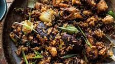 Better Than Takeout Sesame Ginger Chicken Fried Rice