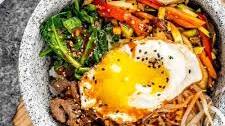 Bibimbap (Korean Rice Bowl)