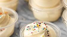 Birthday Cake Pudding Shots