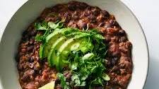 Black Bean-Chorizo Stew