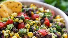 Black Bean Corn & Avocado Salsa