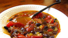 Black Bean and Smoked Sausage Soup