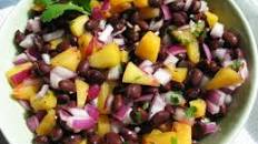 Black Beans and Peaches