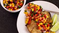 Black Cod with Tropical Fruit Salsa
