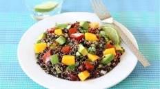 Black Quinoa Salad with Mango, Avocado, & Tomatoes