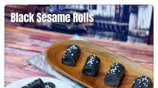 Black Sesame Rolls 芝麻卷