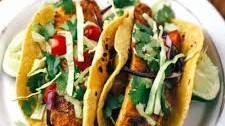Blackened Fish Tacos with Avocado Lime Sauce