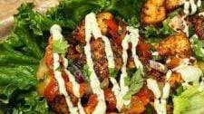 Blackened Salmon Lettuce Wraps