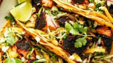 Blackened Salmon Tacos