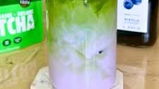 Blank Street Blueberry Matcha