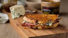 Blue Cheese, Bacon & Fig Grilled Cheese