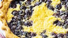 Blueberry Buttermilk Pie