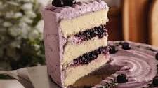 Blueberry Chiffon Cake