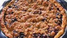 Blueberry Crumb Pie