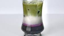 Blueberry Iced Matcha