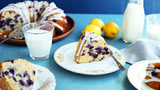 Blueberry Lemon Bundt Cake With Lemon Glaze